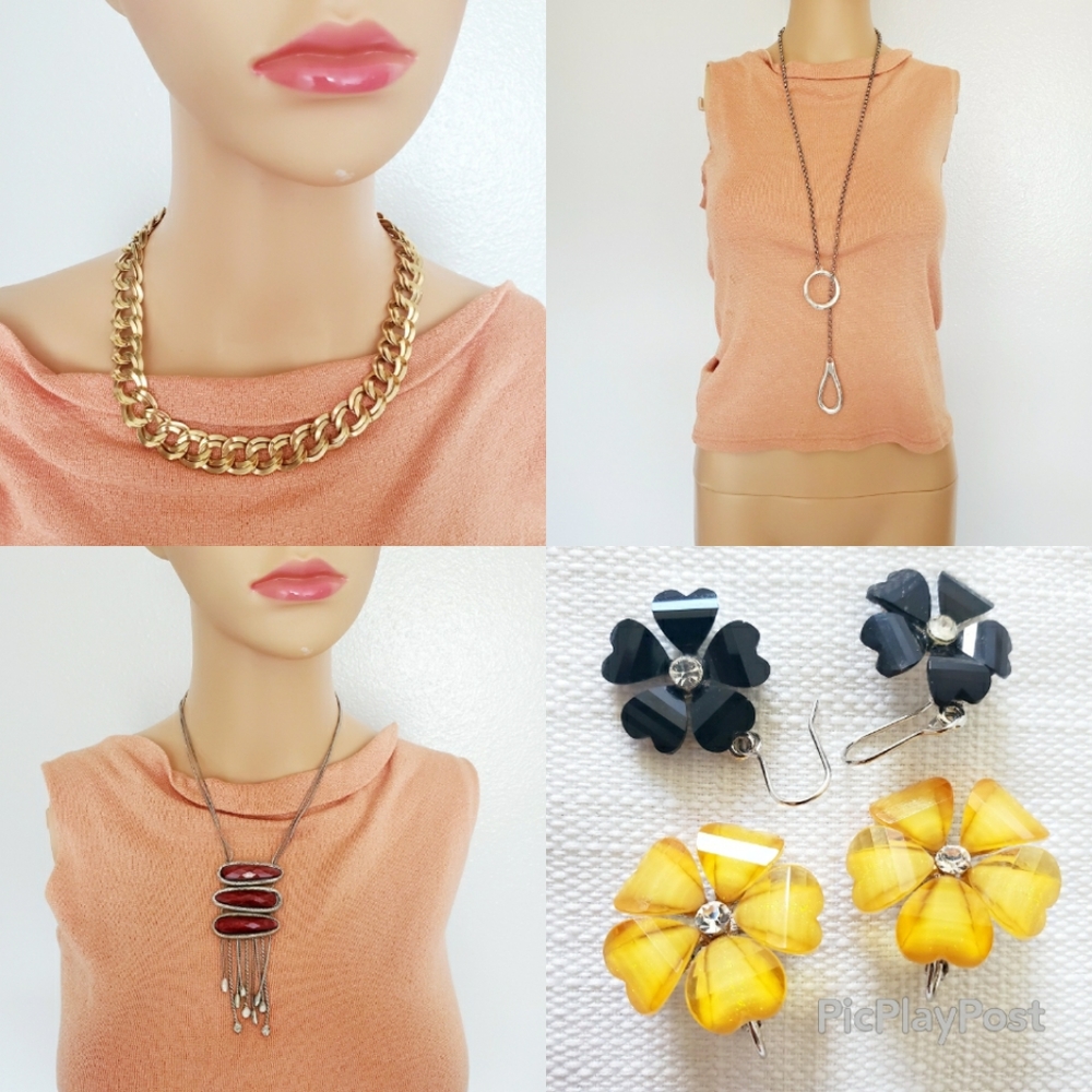 Avant garde chicos costume chain flower bundle